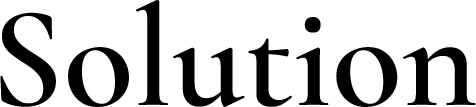 Solution
